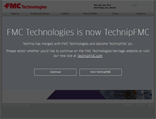 Tablet Screenshot of fmctechnologies.com